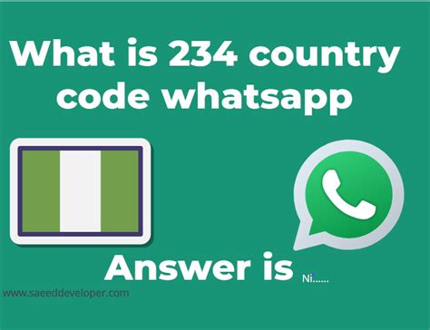 landcode 234 whatsapp.